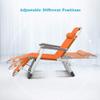 Adjustable Heavy-Duty Folding Zero-Gravity Lounge Chair for Office, Camping, and Garden view 2
