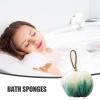Bath Loofah, Loofah Bath Pouf, Exfoliating Bath Sponge - Foaming view 3