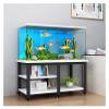 Rolling Reptile Tank Stand with Wheels & Storage view 1