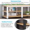 Rolling Reptile Tank Stand with Wheels & Storage view 4