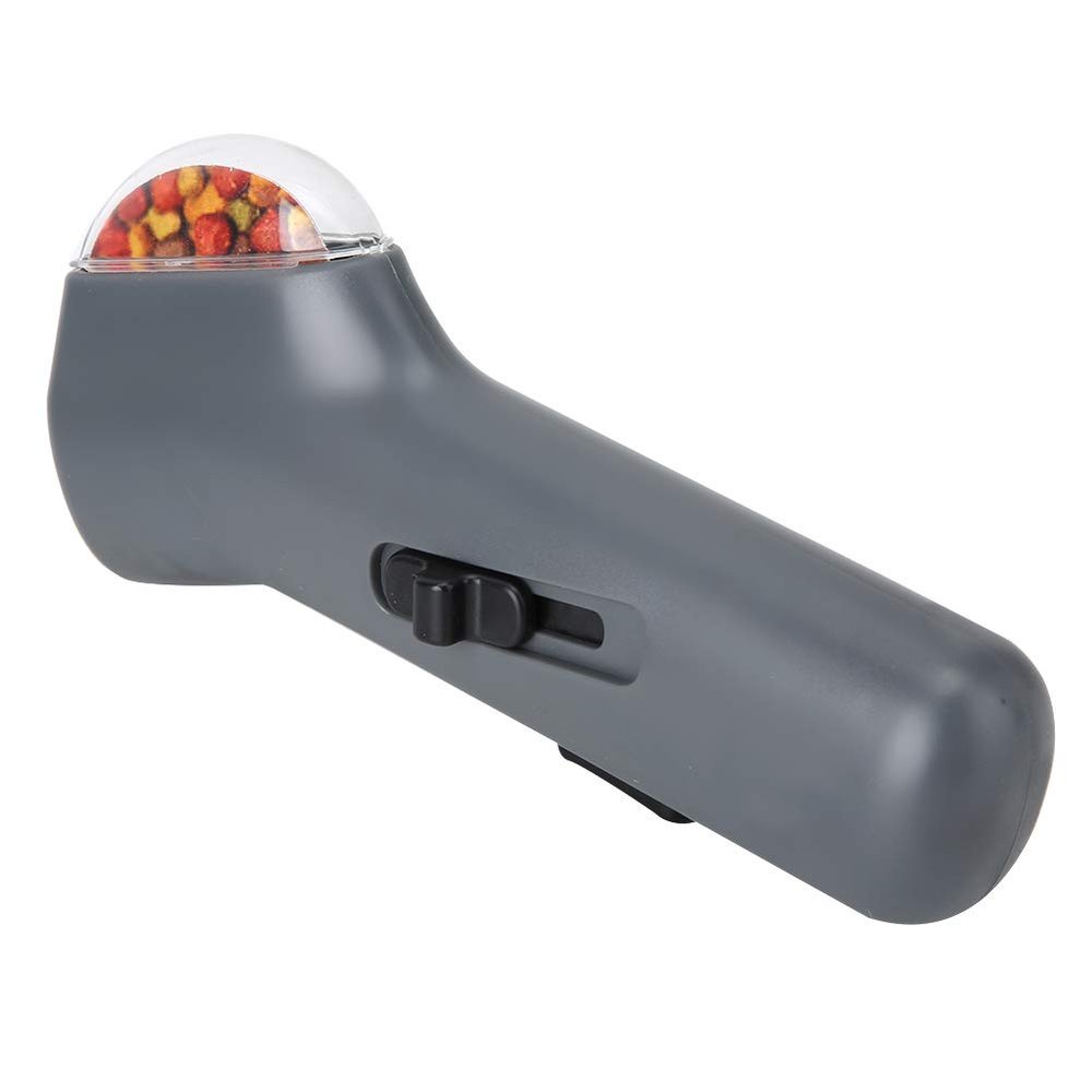 Pet Treat Launcher, 6.69 x 2.95 in, Dog Food Catapult and Interactive Training Toy