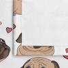 MEVASA Pug Puppy 3D Blackout Curtains, 2-Piece Set, Dog Design, Microfiber, 55 x 63 in view 4