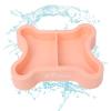 Double Cat Bowl, Bone-Shaped Pet Bowl view 3