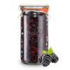 Organic Freeze-Dried Blackberries 30 g in a Weck Jar view 1