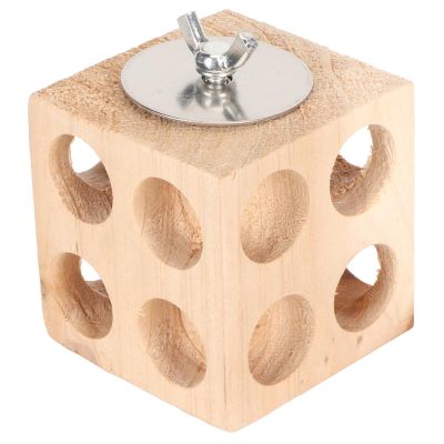 Pongnas Wooden Parrot Chewing Toy