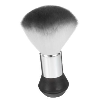 AUTSUPPL Barber Neck Brush for Hairdressers, Multifunctional Nylon and Aluminum