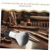 AUTSUPPL Barber Neck Brush for Hairdressers, Multifunctional Nylon and Aluminum view 2
