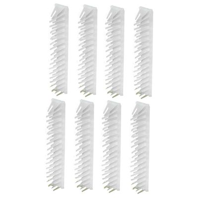 INOOMP 8-Piece Removable Cat Corner Massage and Detangling Comb