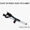 KANBUN Foldable Forearm Crutches for Adults, Lightweight Aluminum, Height-Adjustable, Ergonomic Wrist Comfort, Warm Life view 4