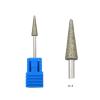 Aqxyedc 3/32" Conical Diamond Nail Drill Bit, Rotary Burr Manicure Cutter, Nail Drill Accessory, D-3 Wanglan view 2