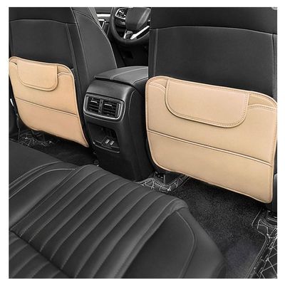 Car Backseat Organizer for Audi Q2, Q3, Q3 Sportback, Q4 and Q4 Sportback, Beige
