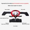 HZWJD Motorized 4-Wheel Mobility Scooter for Seniors, 125 kg Capacity, Red view 4