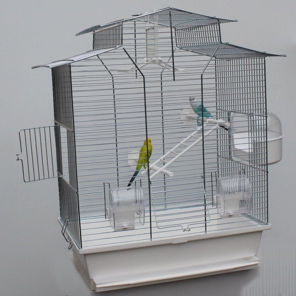 60 cm White Bird Cage IZA 2 II
