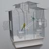 60 cm White Bird Cage IZA 2 II view 1