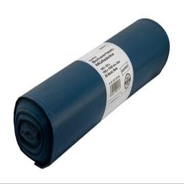 beko Heavy-Duty Garbage Bags 120 L, 50 µm, 700 x 1100 mm, Blue LDPE, 25/Roll, 900 120 050