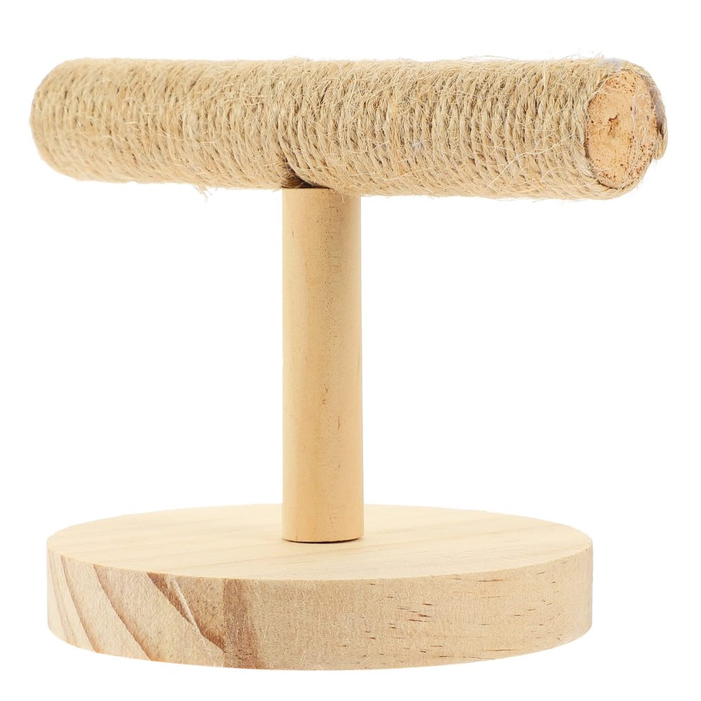 Parrot Play Stand for Training and Play, Khaki