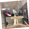 Parrot Play Stand for Training and Play, Khaki view 2