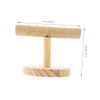 Parrot Play Stand for Training and Play, Khaki view 3