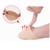 Non-Slip Forefoot Pads, 2 Pairs, Cotton and Silicone, Women's, Black view 4