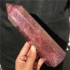 ICXLPMC Natural Hematite Strawberry Crystal Obelisk, Wine Crystal, Home Decor (300–350 g) view 1