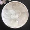 IDGTTLDF PEIQIYIN Natural Clear Quartz Moon-Shaped Crystal Ornaments, 8-Piece Set view 2