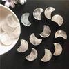 IDGTTLDF PEIQIYIN Natural Clear Quartz Moon-Shaped Crystal Ornaments, 8-Piece Set view 3