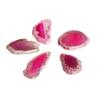 AUOQKQUT Natural Magic 5-Piece Natural Polished Agate Crystal Discs and Quartz Pendant, Irregular, 35 cm Home Decor view 4