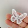Handmade Dog Hair Clips, Double Butterfly, 10 Pieces view 3