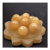 IDGTTLDF Natural Topaz Lotus Seven-Star Array Creative Textured Topaz Ball for Home Decor view 3