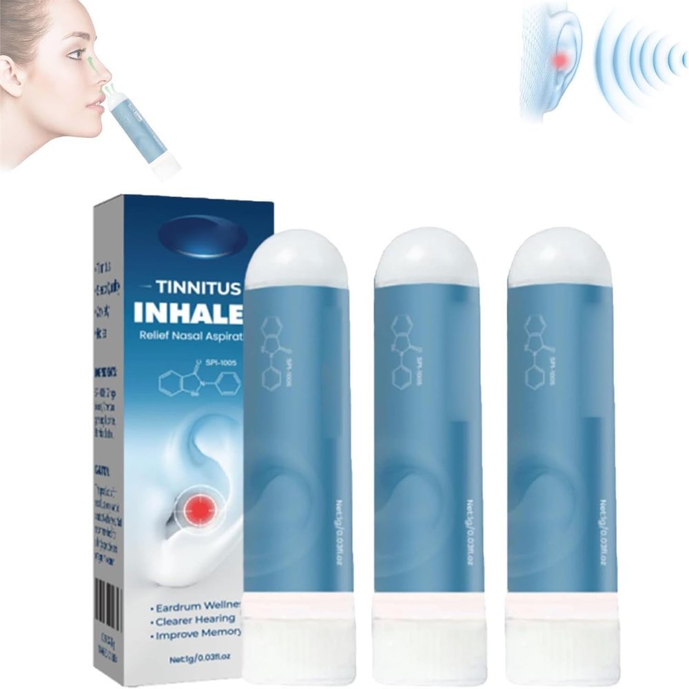 Tinnitus Relief Nasal Inhaler, 3 Pieces