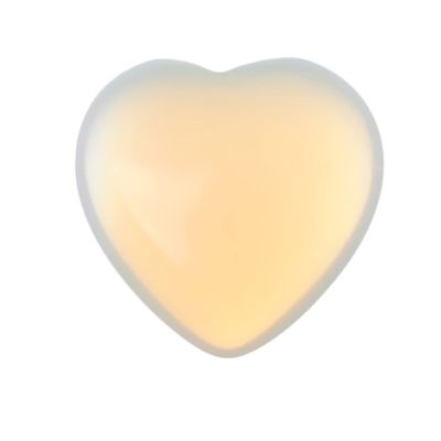 ICXLPMC Natural Amethyst Heart-Shaped Crystal Stone Ornament, Heart 8