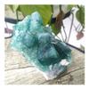 ICXLPMC Natural Green Fluorite Crystal Rough Natural Stone Specimen Cluster, 300–350 g view 2