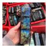 AUOQKQUT Natural Quartz Crystal Points, Labradorite Obelisk Decor (1000 g) view 1