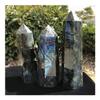 AUOQKQUT Natural Quartz Crystal Points, Labradorite Obelisk Decor (1000 g) view 2