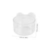 Milisten 2-Pack Acrylic Aquarium Feeders view 2