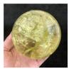 ICXLPMC Natural Crystal Quartz Rainbow Citrine Sphere for Home and Aquarium Decor view 3
