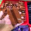 2-Piece Natural Blue and Red Sandstone Point Crystals, Golden Sand Quartz Stone Decor by PEIQIYIN view 2