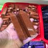 2-Piece Natural Blue and Red Sandstone Point Crystals, Golden Sand Quartz Stone Decor by PEIQIYIN view 3