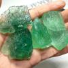 ICXLPMC Home Collection Stone Jewelry, Natural Green Fluorite, Stone Specimen, Quartz Crystal, Rough Stones for Home or Aquarium Decor, 45–50 g, Size: 25–30 g view 4