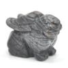 AUOQKQUT PEIQIYIN Hand-Carved Pink Rhodonite Rabbit Statue view 4