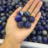 ICXLPMC Home Natural Small Blue Lapis Lazuli Quartz Sphere Crystal Ball Stone 2cm (Set of 3) view 3
