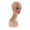 Female PVC Mannequin Head Wig Display Stand view 2