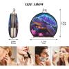NYYYTTTEU Purple Sea Turtle Foldable Compact Makeup Mirror view 2