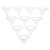 BELLIFFY 20-Piece Cone-Shaped Plant Pot Mesh Pads view 1