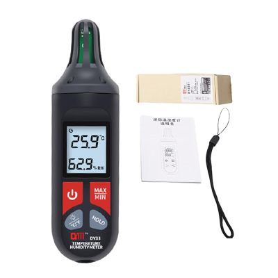 Precision Temperature Hygrometer, Portable Digital Thermometer and Humidity Meter with Large LCD Display