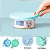 Milisten Silicone Can Lids 4 Pack with Pet Spoons view 2