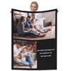 Dmkjdzsw Personalized Photo Blanket, Super Soft, 80 x 120 cm view 1