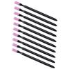 10-Piece Plastic Nail Buffing Tools, Black view 1