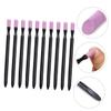 10-Piece Plastic Nail Buffing Tools, Black view 2