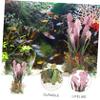 WOONEKY Artificial Underwater Grass Aquarium Decoration, Durable Plastic Water Plants with Vivid Design for Fish Tanks and Aquariums view 3